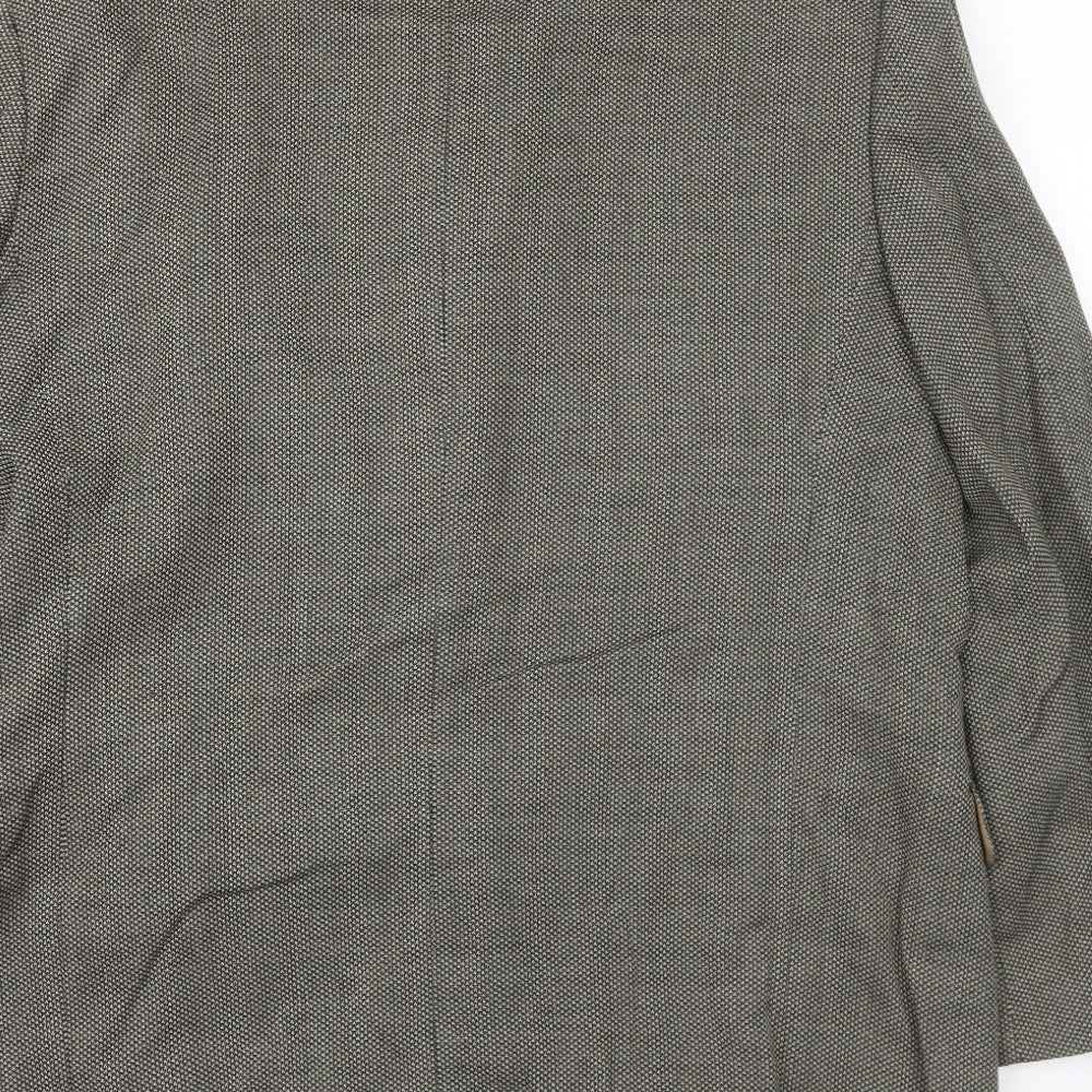 Marks and Spencer Mens Grey Wool Jacket Suit Jacket Size 44 Regular