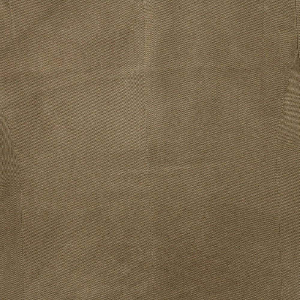 Marks and Spencer Mens Brown Polyester Jacket Blazer Size 40 Regular