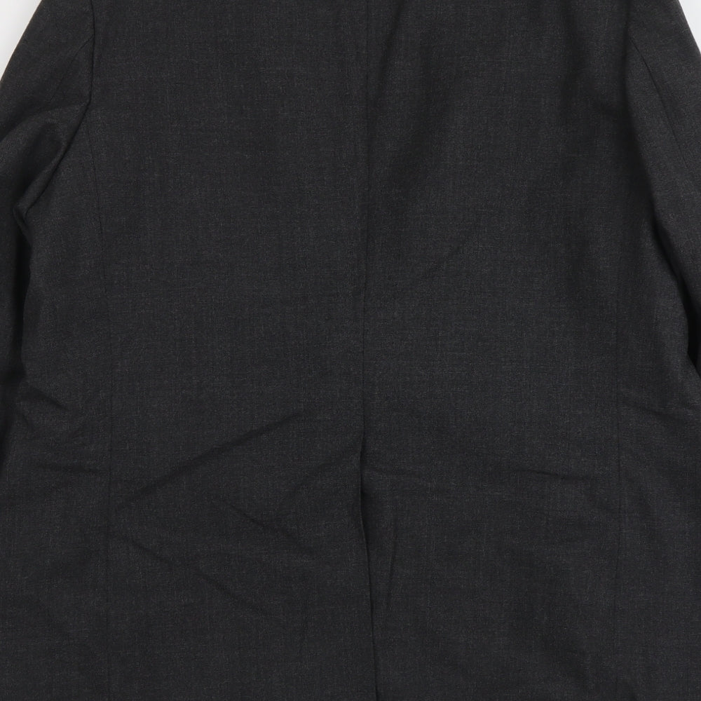 Marks and Spencer Mens Grey Polyester Jacket Suit Jacket Size XL Regular