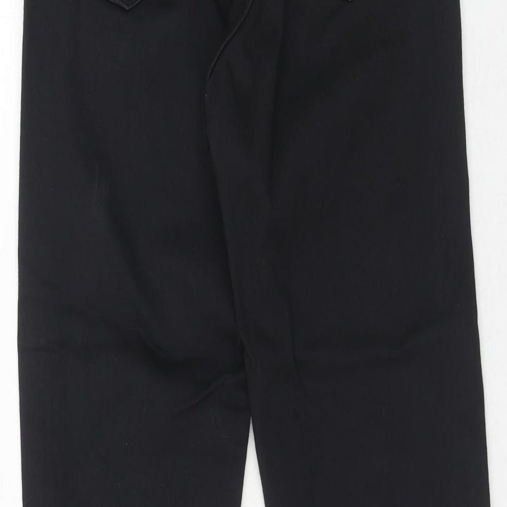 H&M Womens Black Cotton Skinny Jeans Size 25 in L30 in Regular Zip