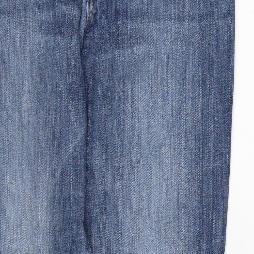 Gap Womens Blue Cotton Jegging Jeans Size 8 Regular Zip