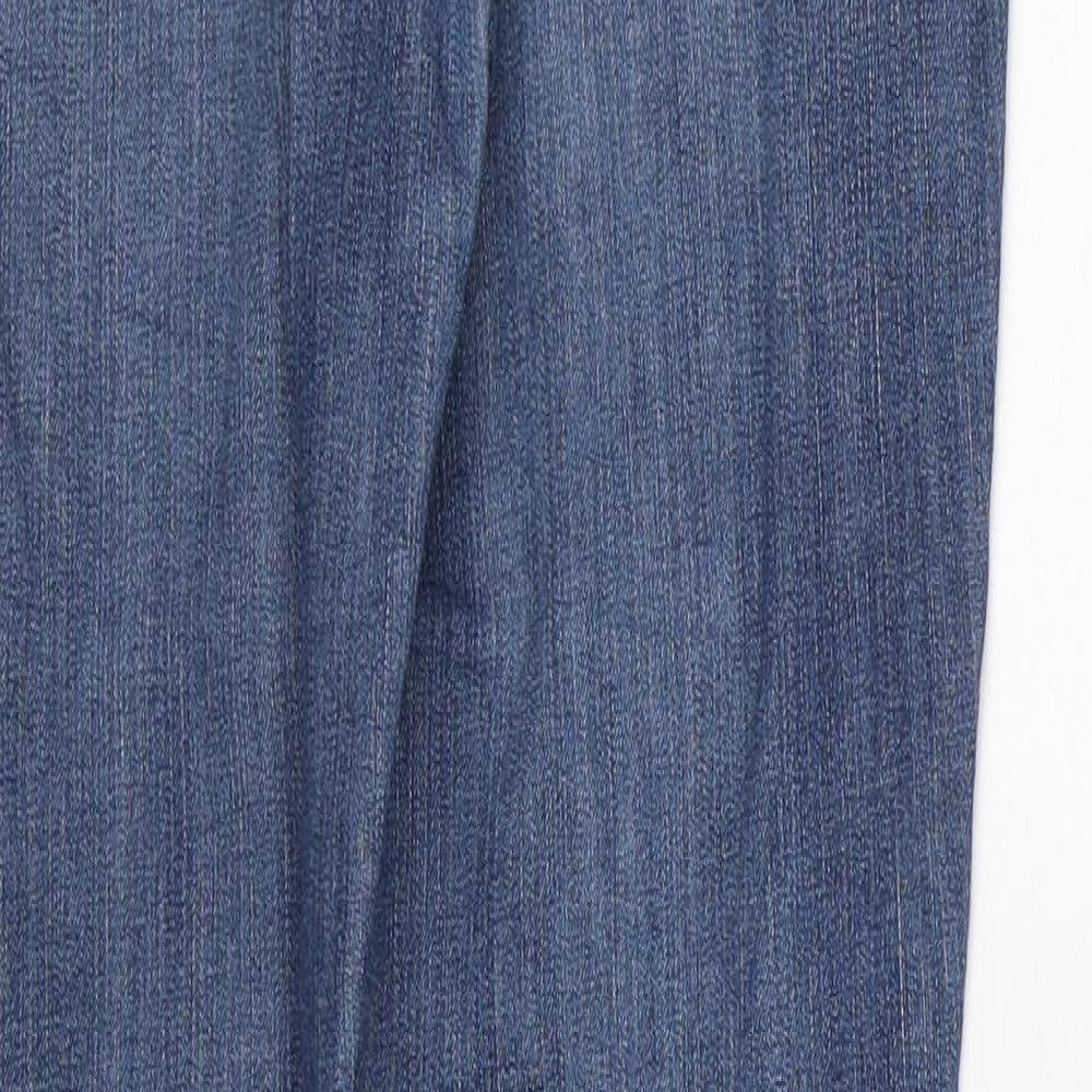 Gap Womens Blue Cotton Jegging Jeans Size 8 Regular Zip
