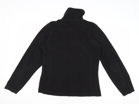 Killtec Womens Black Polyester Pullover Sweatshirt Size 12 Zip