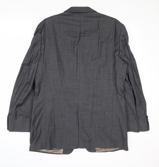 Marks and Spencer Mens Grey Wool Jacket Suit Jacket Size 42 Regular