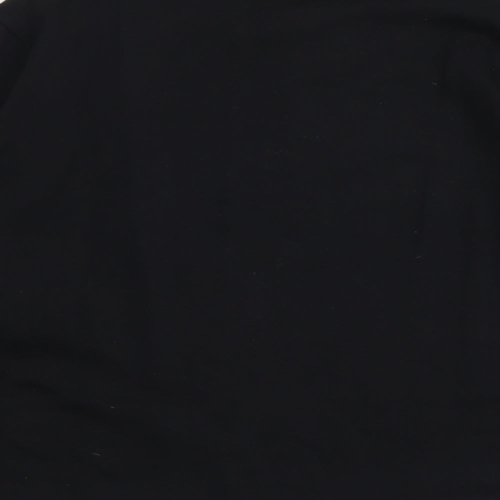 Joie de Vivre Womens Black Polyester Pullover Sweatshirt Size 20 Pullover