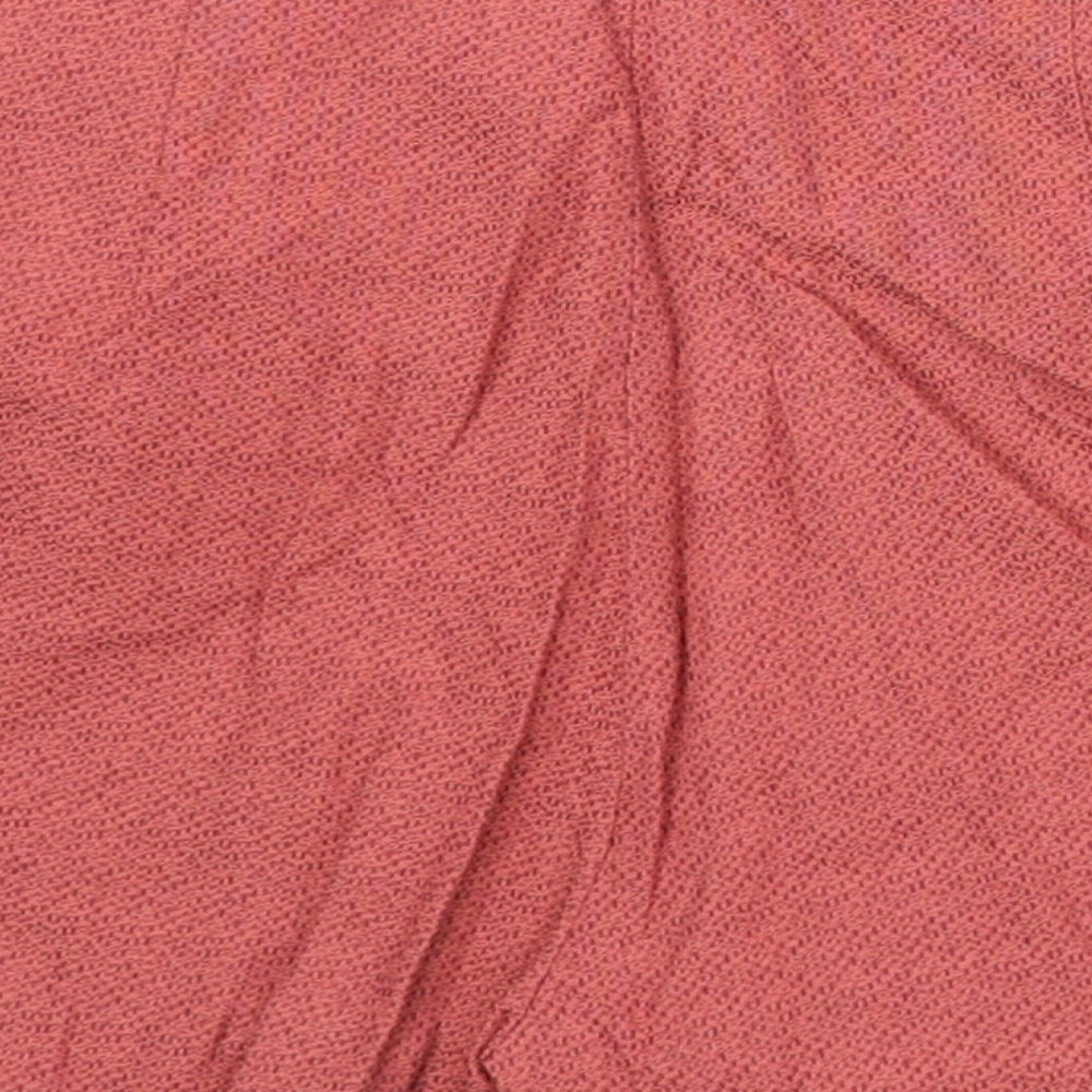 TSEsay Womens Pink 100% Cotton Skort Size S Regular Zip