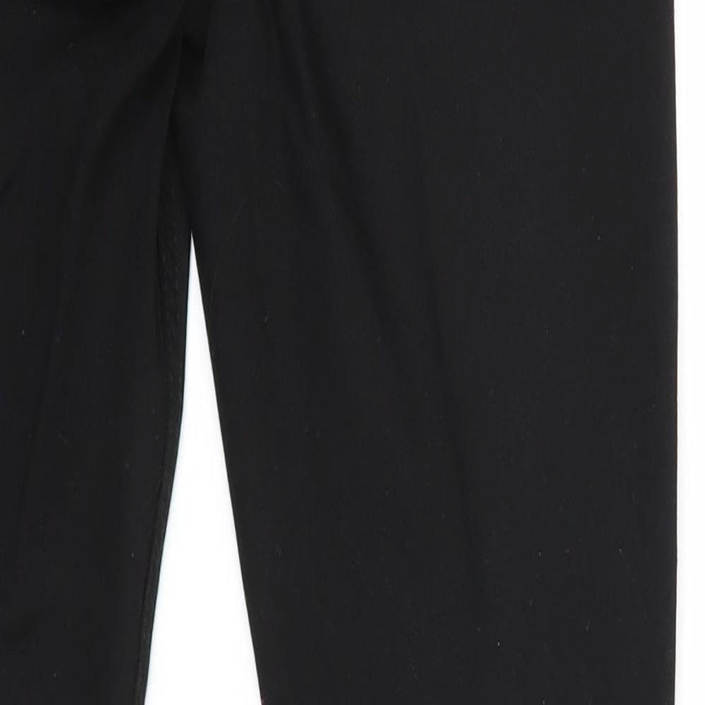 Hollister Mens Black Cotton Skinny Jeans Size 30 in L32 in Regular Zip - Ripped knee