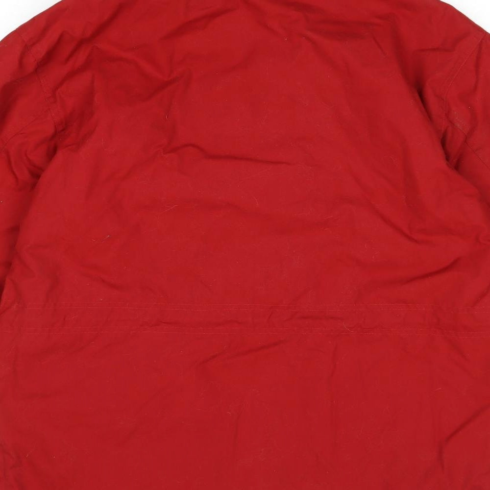 Lands' End Womens Red Jacket Size 6 Zip - Size 6-8