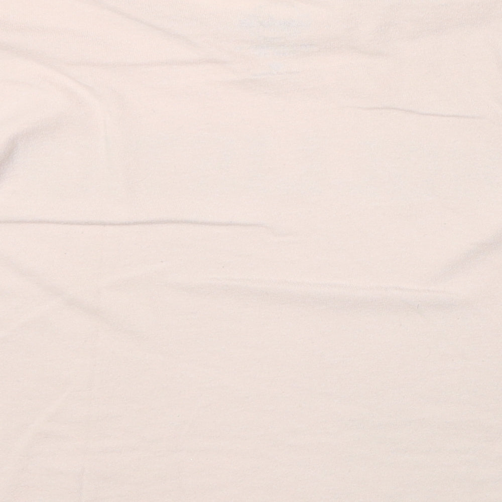 Hollister Womens Pink 100% Cotton Basic T-Shirt Size XS Round Neck