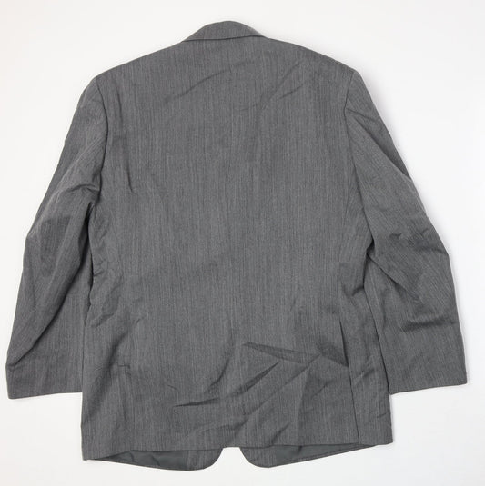 West Brook Mens Grey Wool Jacket Suit Jacket Size 40 Regular