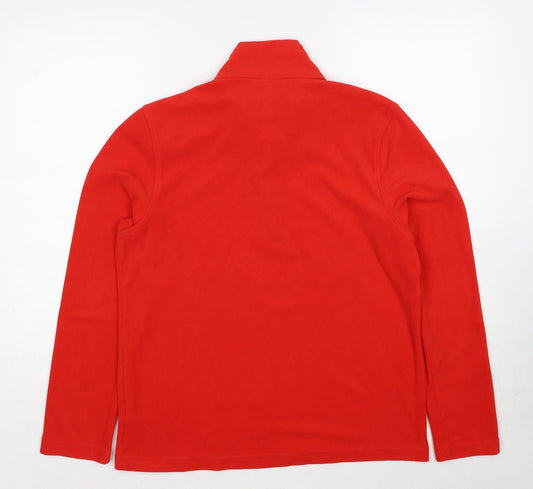 Womens UK 10 Regular McKINLEY Red Pullover Sweatshirt