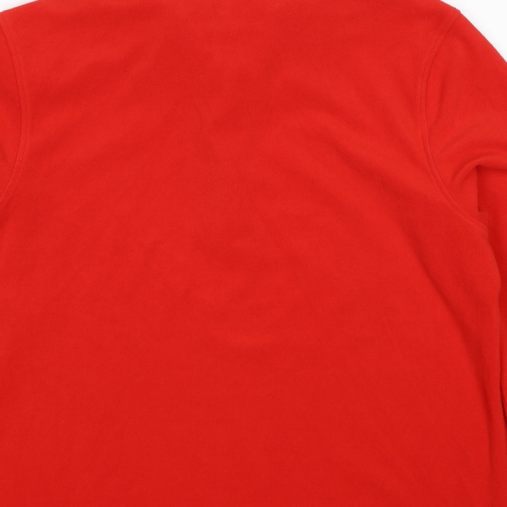 McKINLEY Womens Red Polyester Pullover Sweatshirt Size 10 Pullover