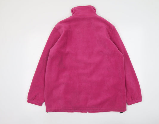 JBC Collection Womens Pink Jacket Size M Zip
