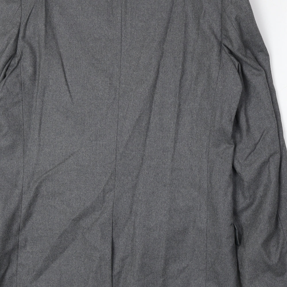 Dunn & Co Mens Grey Wool Jacket Suit Jacket Size 42 Regular