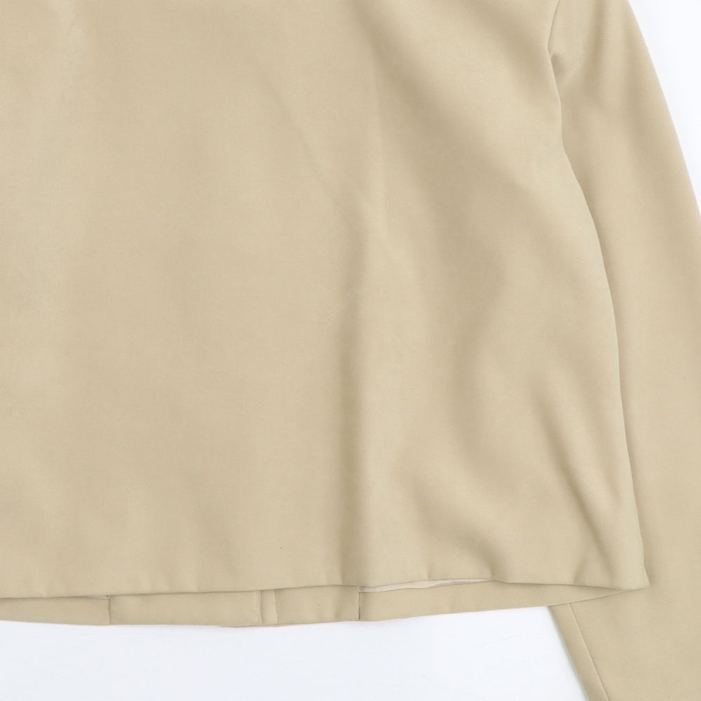 Lakeland Womens Beige Jacket Size 14 Button