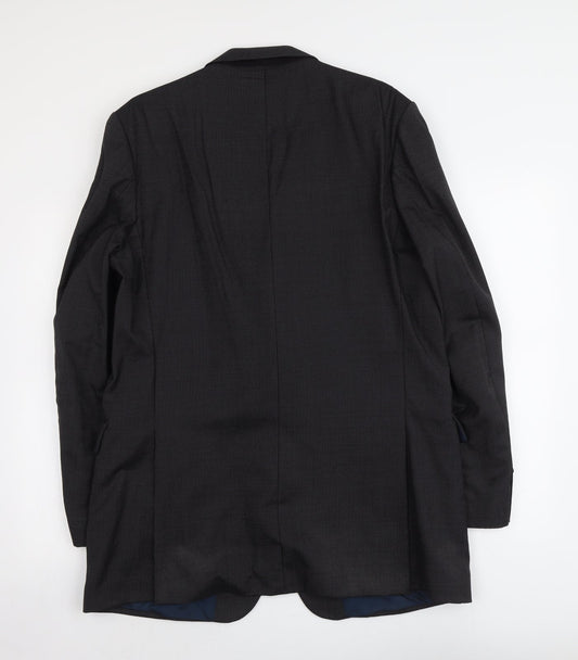 Roderick Charles Mens Grey Wool Jacket Suit Jacket Size 44 Regular