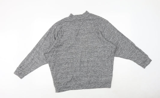 Select Womens Grey Polyester Pullover Sweatshirt Size 10 Pullover - Living for the Weekend
