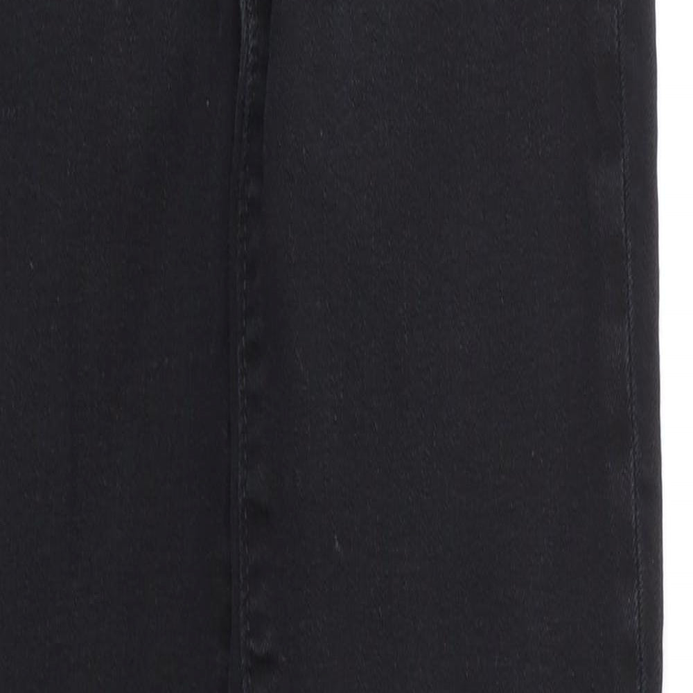 Gap Womens Black Cotton Skinny Jeans Size 25 in Regular Zip