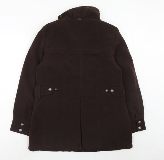 Bic chill Womens Brown Jacket Size M Zip