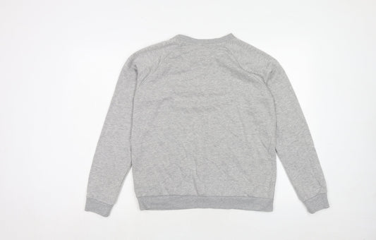 Per Se Womens Grey Cotton Pullover Sweatshirt Size S Pullover - Etoile