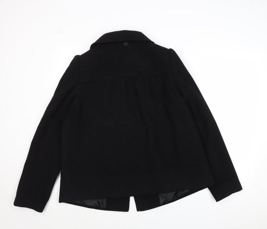 Select Womens Black Jacket Size 14 Toggle