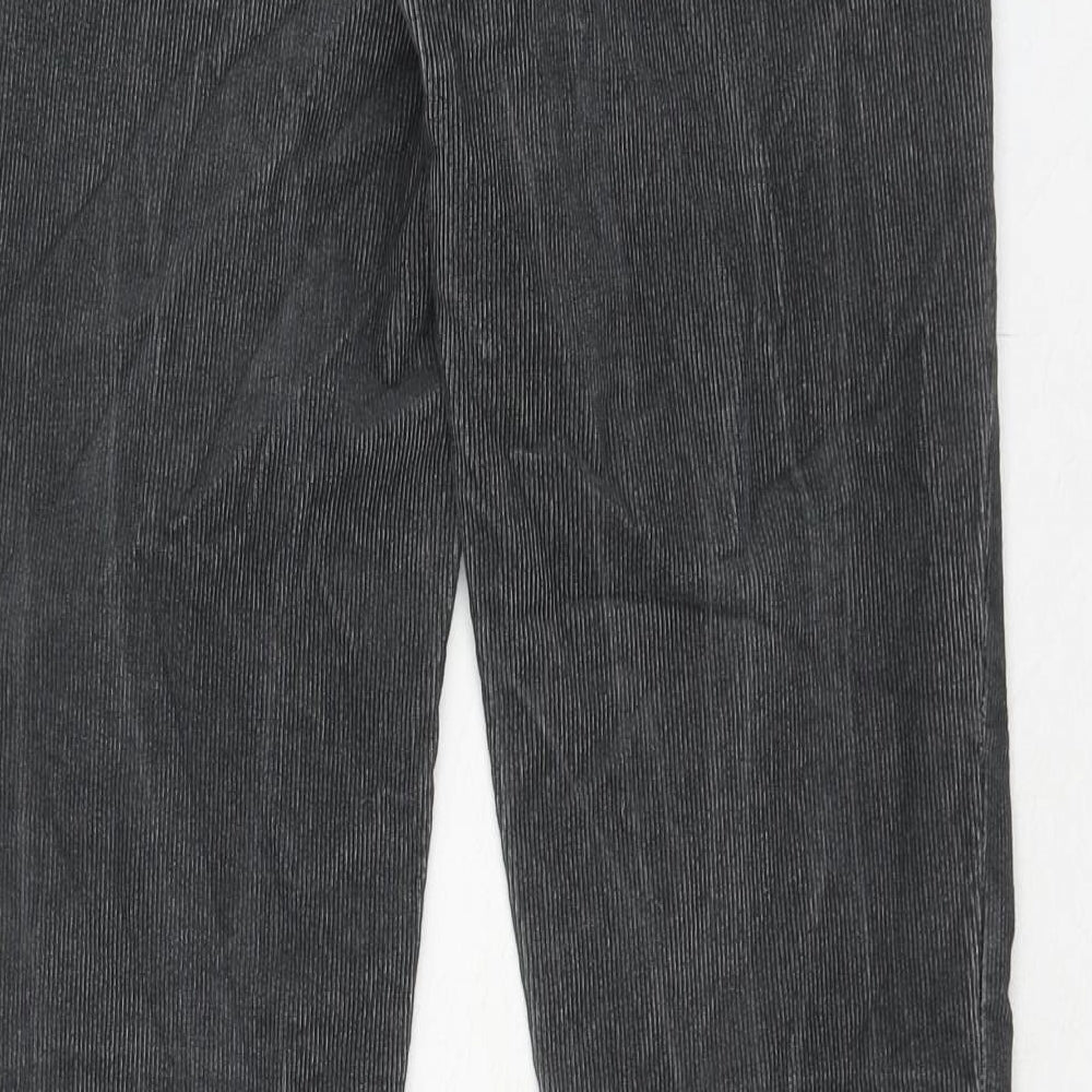 Gap Womens Grey Cotton Trousers Size 26 in Regular Zip