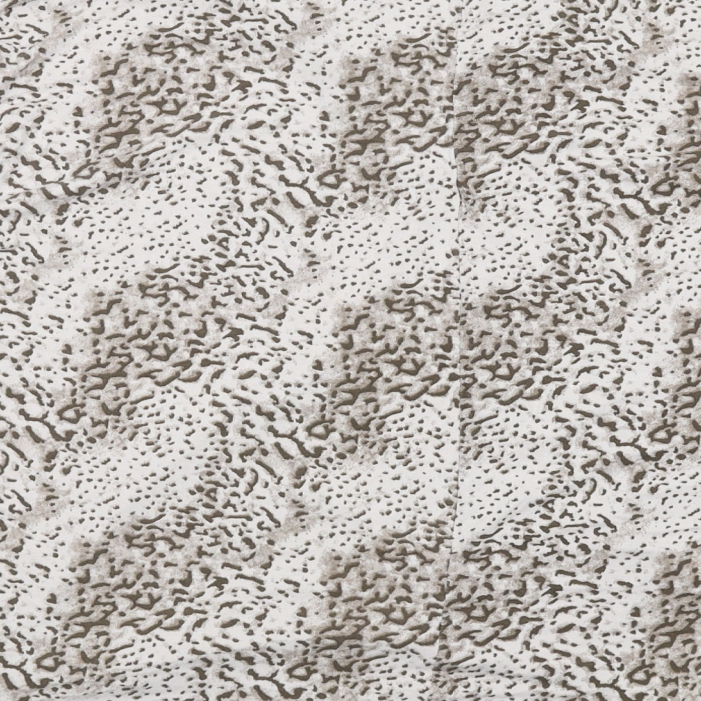 NEXT Womens Beige Animal Print Viscose Basic Blouse Size XL V-Neck