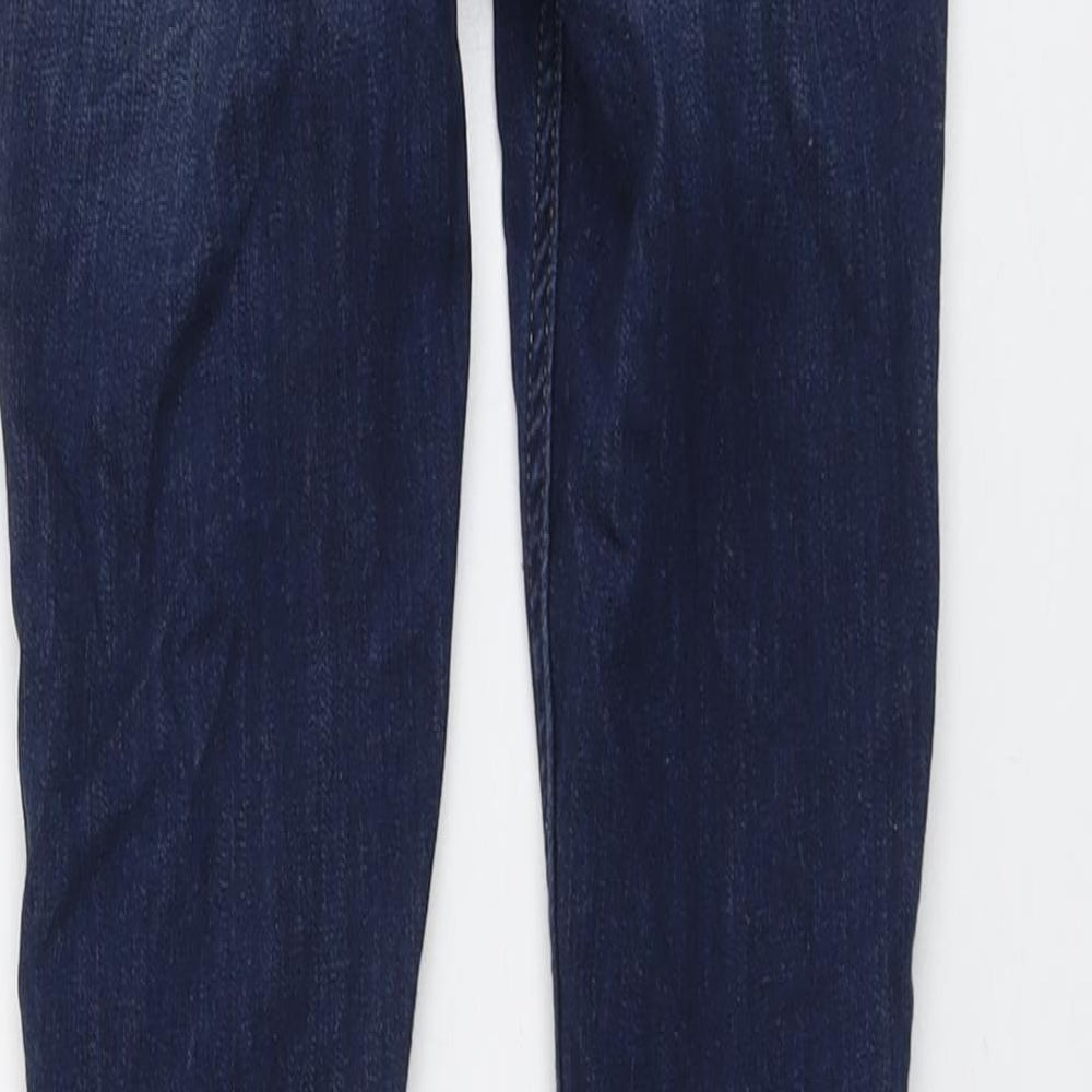 Hollister Womens Blue Cotton Skinny Jeans Size 26 in L30 in Regular Button