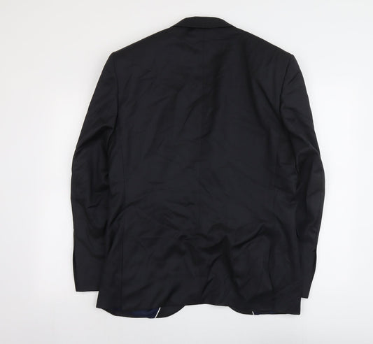 NEXT Mens Grey Wool Jacket Suit Jacket Size 40 Regular