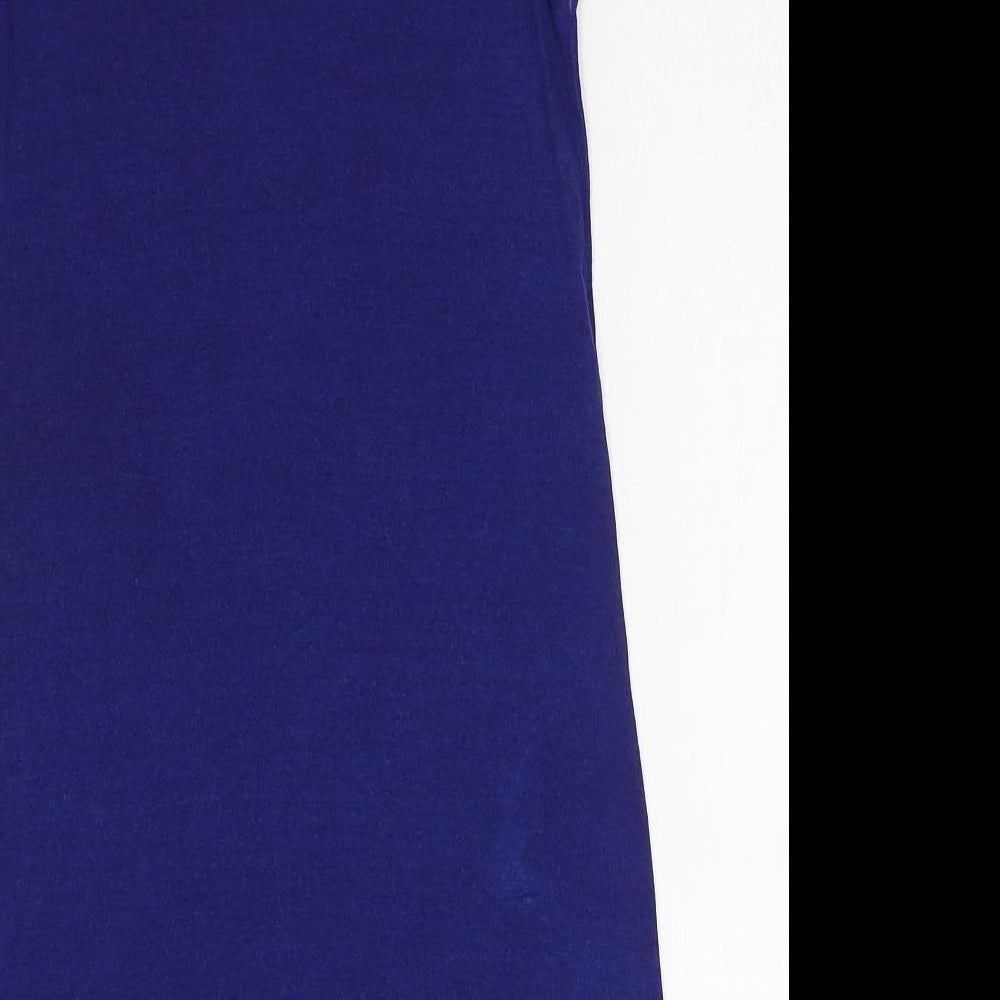 French Connection Womens Blue Viscose Basic Tank Size XS Round Neck - Size XS-S