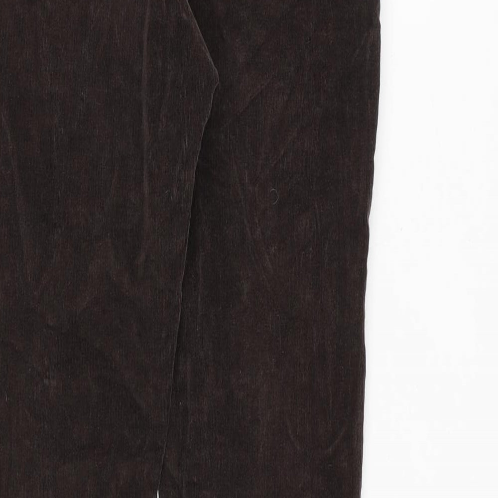 Lee Womens Brown Cotton Straight Jeans Size 27 in Regular Zip