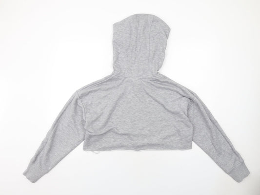 IVY PARK Womens Grey Polyester Pullover Hoodie Size S Pullover