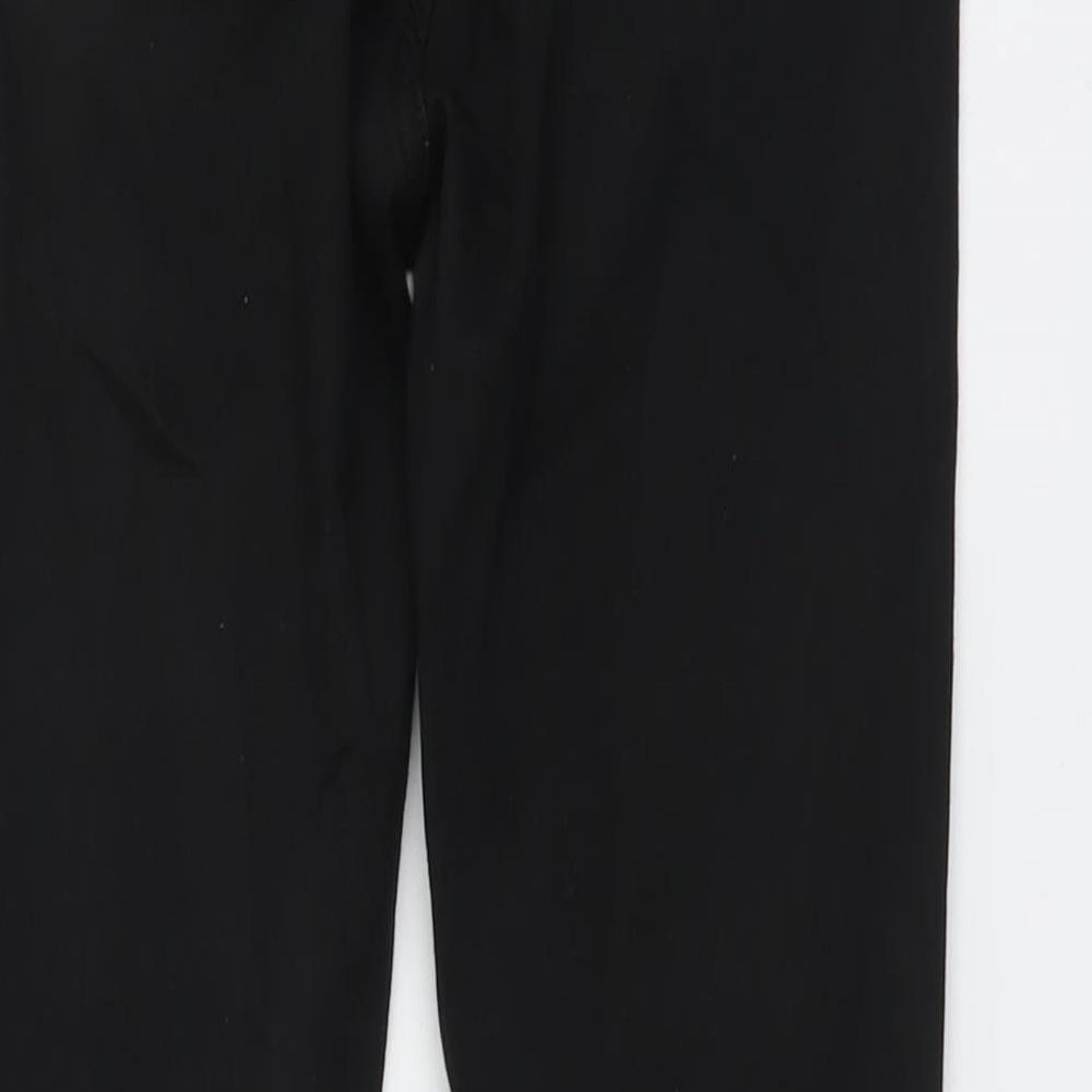 Stradivarius Womens Black Cotton Skinny Jeans Size 8 L27 in Regular Button