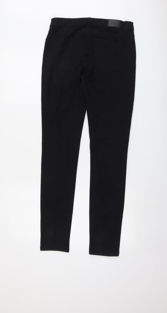 2nd ONE Womens Black Cotton Skinny Jeans Size 29 in L31 in Regular Button