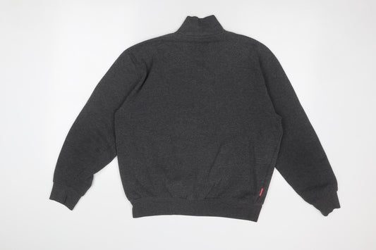 Slazenger Mens Grey Polyester Pullover Sweatshirt Size L