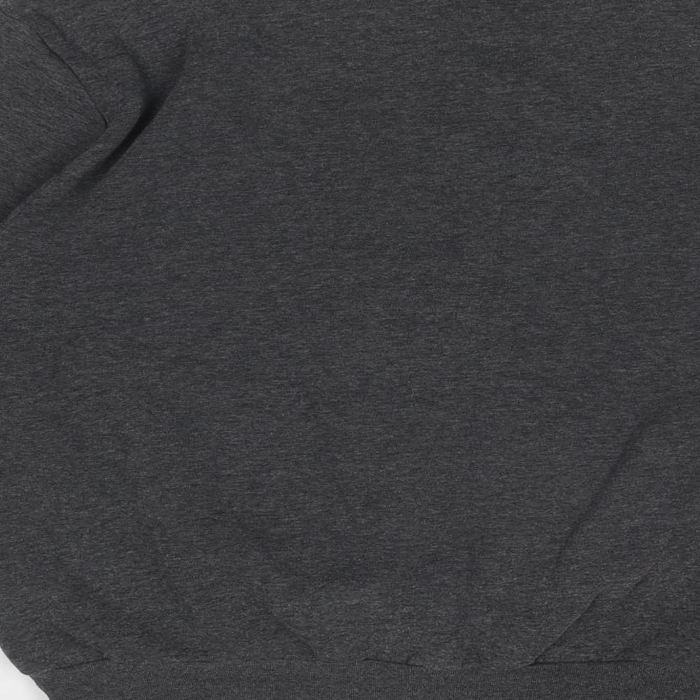 Slazenger Mens Grey Polyester Pullover Sweatshirt Size L