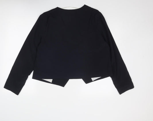 Dorothy Perkins Womens Blue Jacket Blazer Size 14