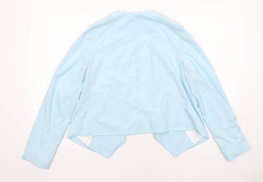Dorothy Perkins Womens Blue Kimono Jacket Size 10