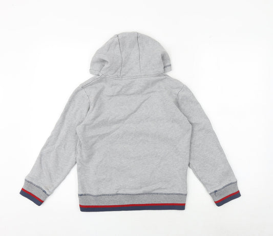 adams boys Boys Grey Cotton Pullover Hoodie Size 10 Years Pullover - Track Legend