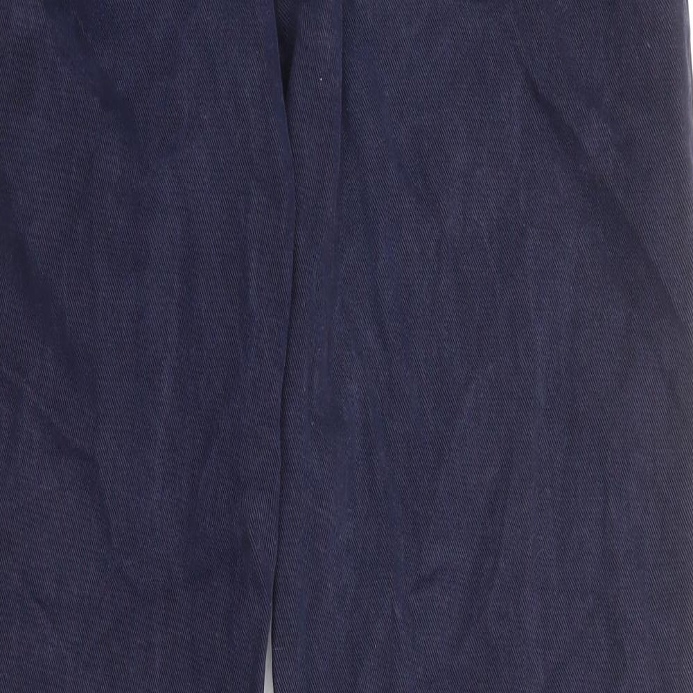 Recover Mens Blue Cotton Tapered Jeans Size 34 in Regular Zip