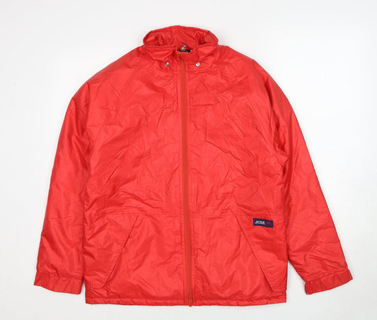Style Matchmakers Mens Red Jacket Size S Zip