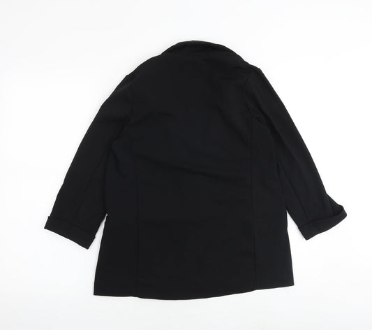 New Look Womens Black Jacket Blazer Size 10