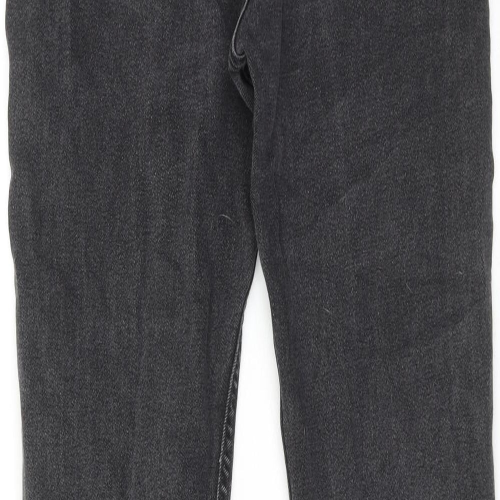 H&M Mens Grey Cotton Skinny Jeans Size 29 in L32 in Slim Zip