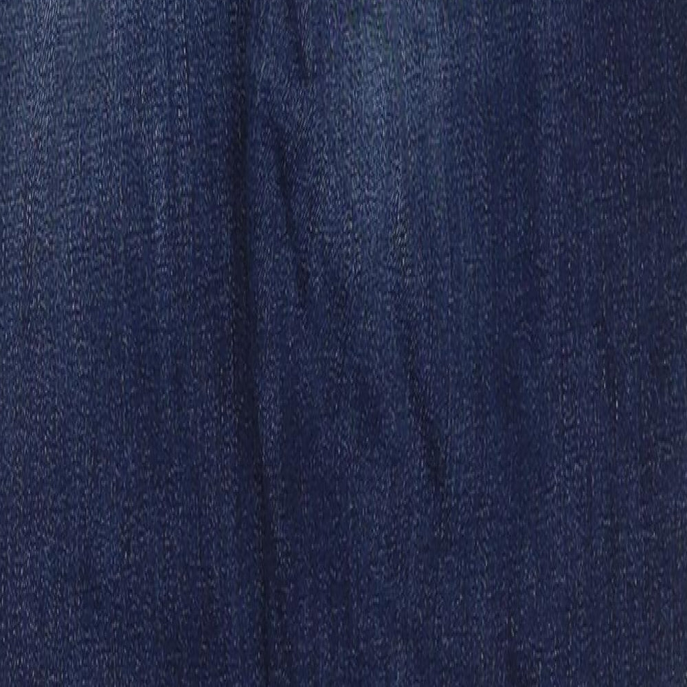 Gap Womens Blue Cotton Skinny Jeans Size 26 Regular Zip