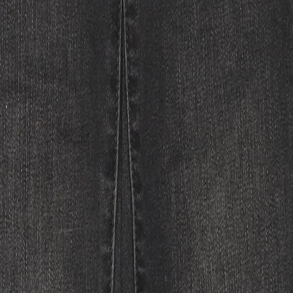 Gap Womens Grey Cotton Skinny Jeans Size 24 Regular Zip