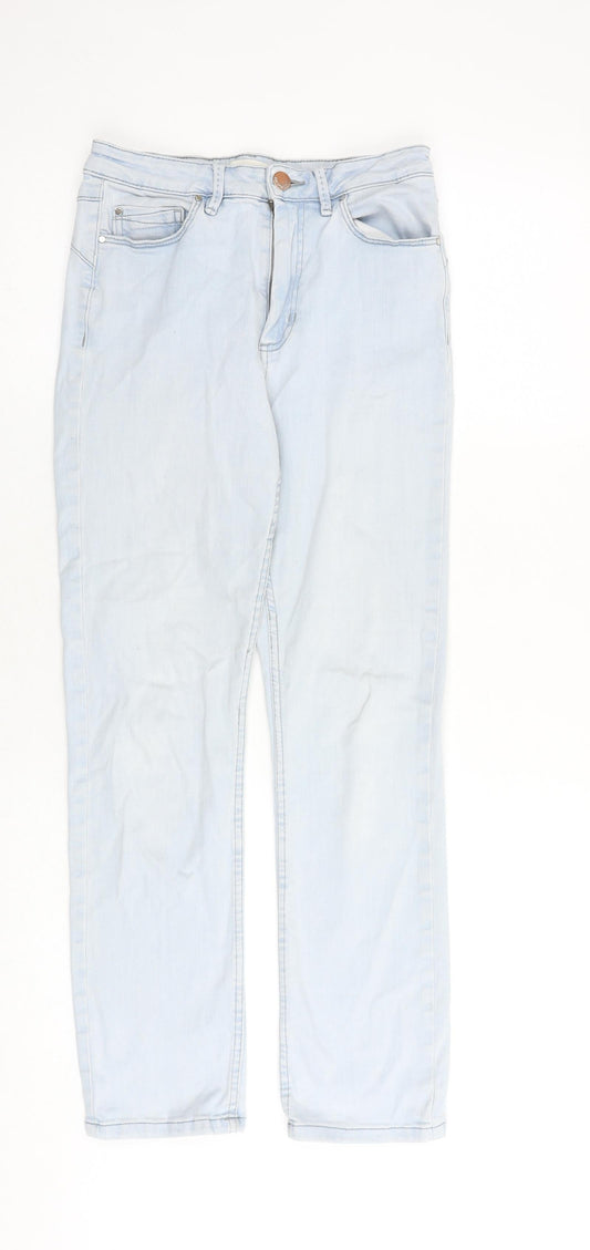 Gap Womens Blue Cotton Skinny Jeans Size 8 Regular Zip