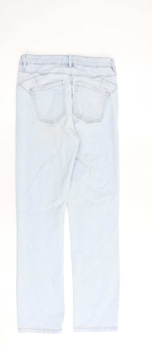 Gap Womens Blue Cotton Skinny Jeans Size 8 Regular Zip