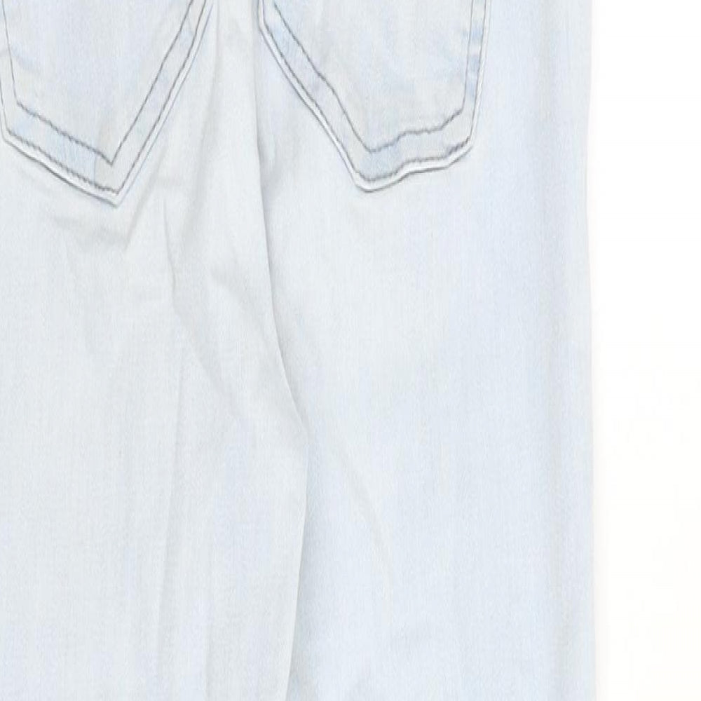 Gap Womens Blue Cotton Skinny Jeans Size 8 Regular Zip
