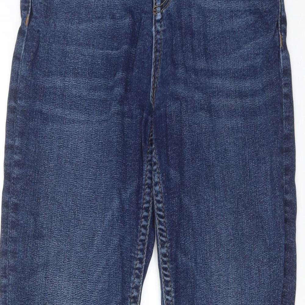 Jack Wills Womens Blue Cotton Skinny Jeans Size 25 in Regular Zip