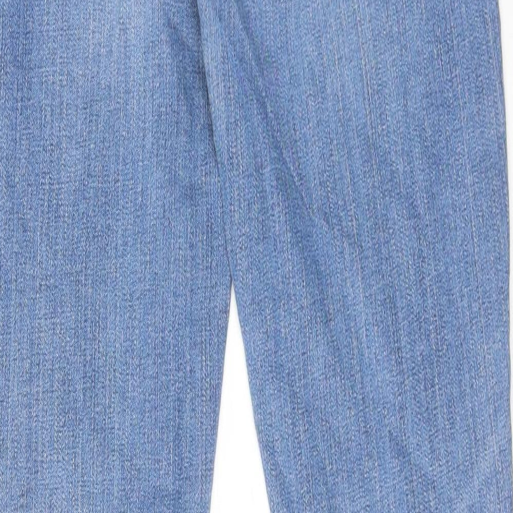 Gap Womens Blue Cotton Skinny Jeans Size 26 in Regular Zip